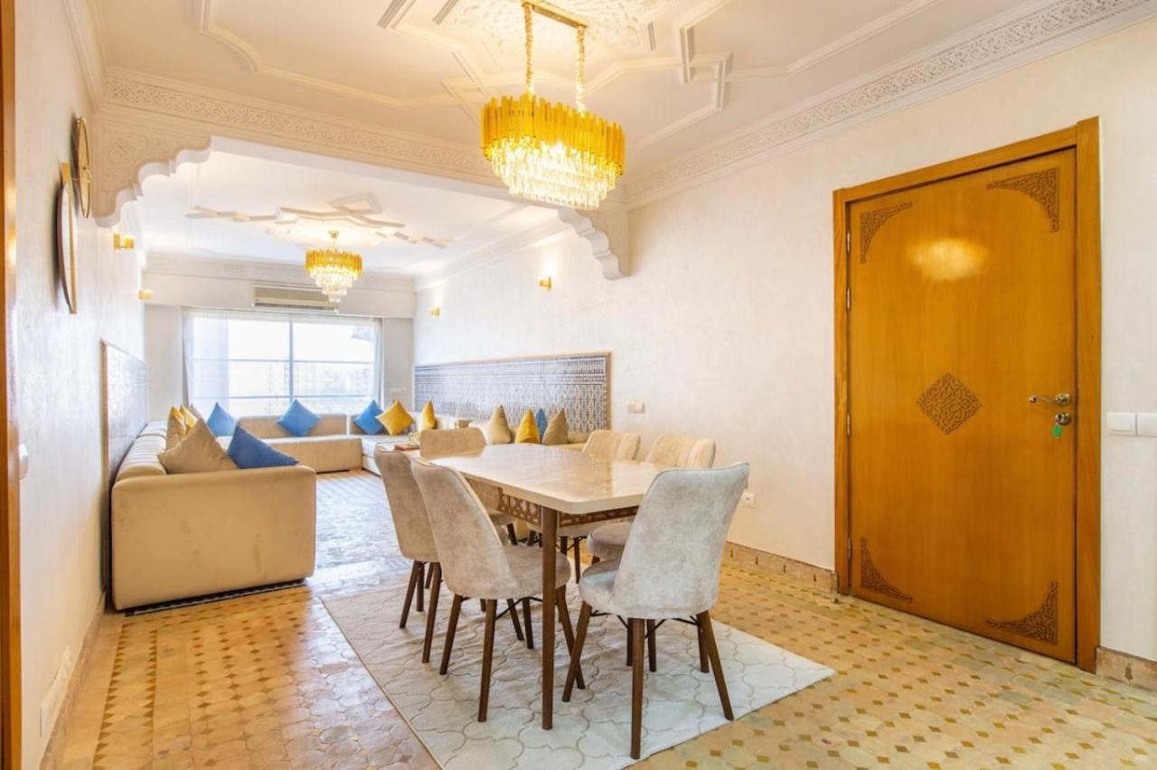 Luxury Appartement Gueliz Center Marrakesh Bagian luar foto