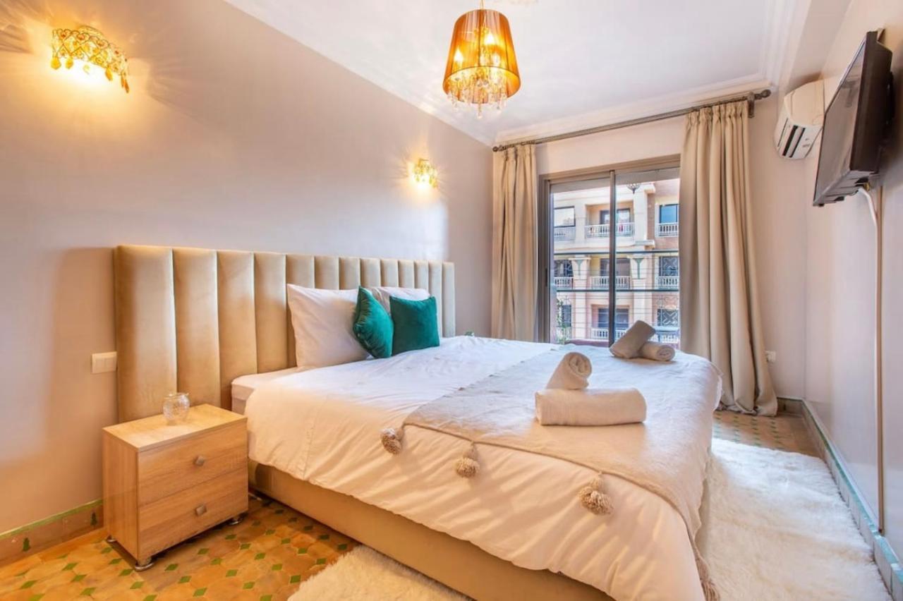 Luxury Appartement Gueliz Center Marrakesh Bagian luar foto